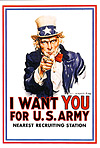 I Want You-Army Postcard